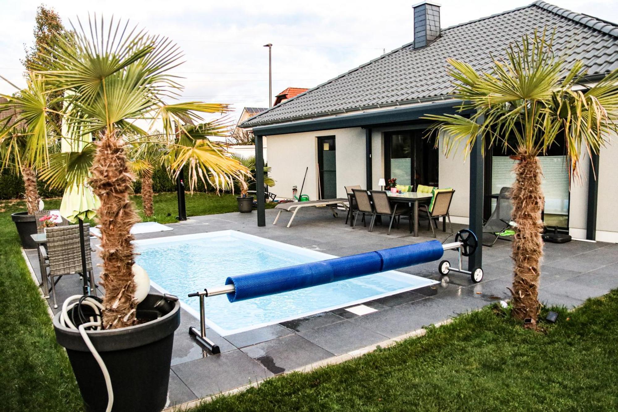 großzügige Unterkunft mit Terrasse Oberbrechen Exterior foto