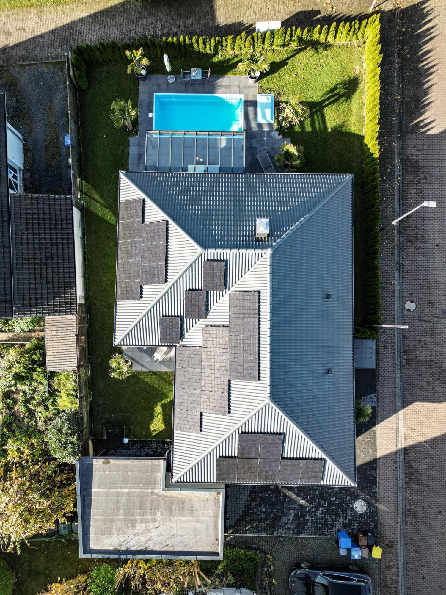 großzügige Unterkunft mit Terrasse Oberbrechen Exterior foto